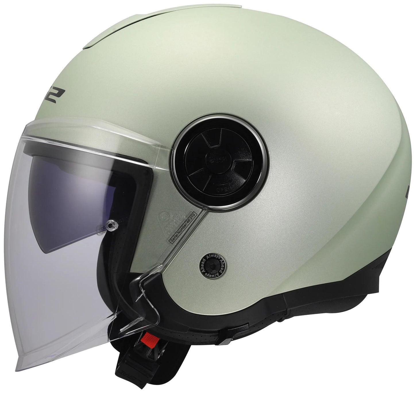 LS2 jethelm of620 classy solid helmet of620 classy solid gray comet matt xl