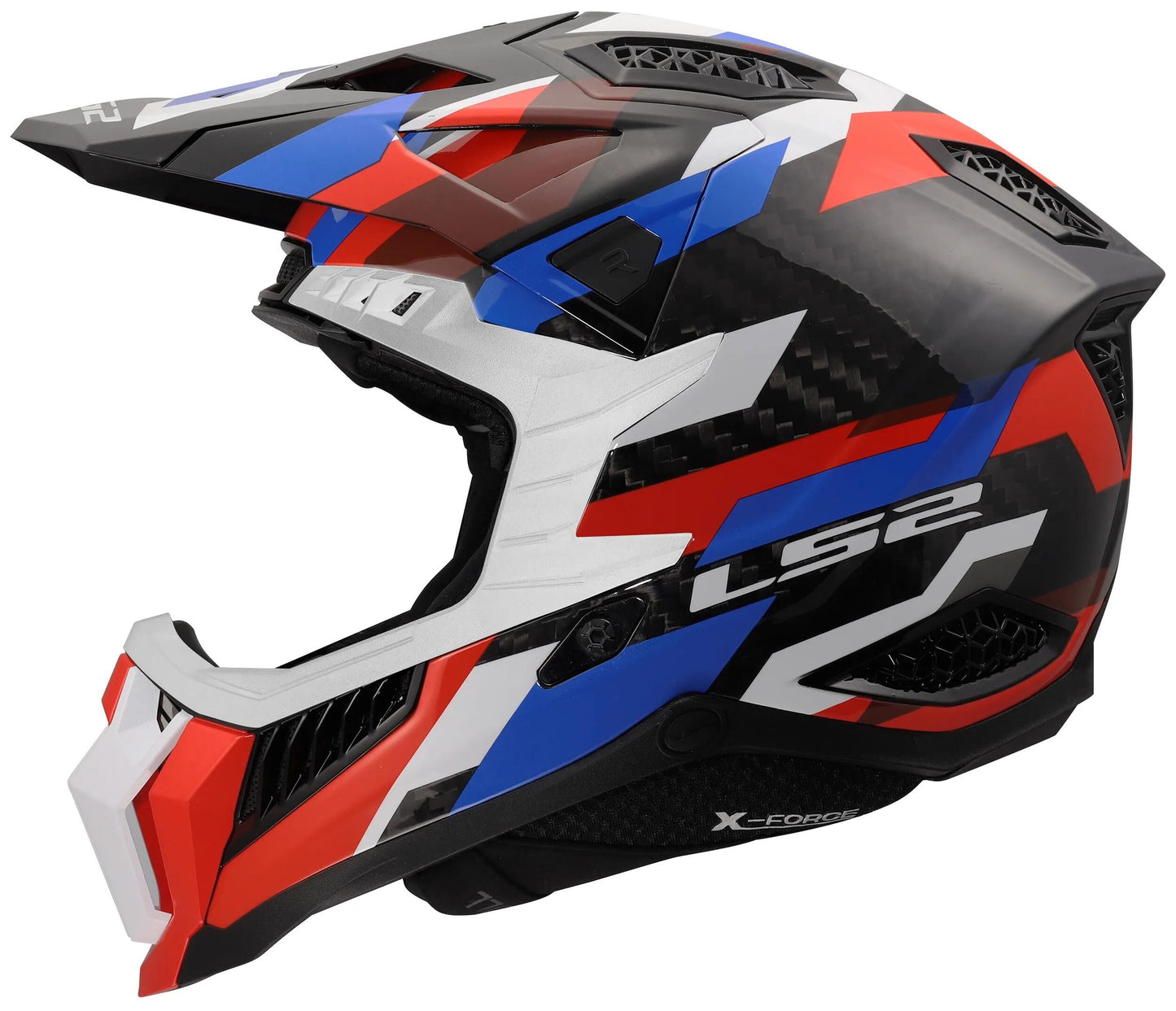 LS2 crosshelm mx703 x-force phantom helmet mx703 x-force phantom bl ws red m