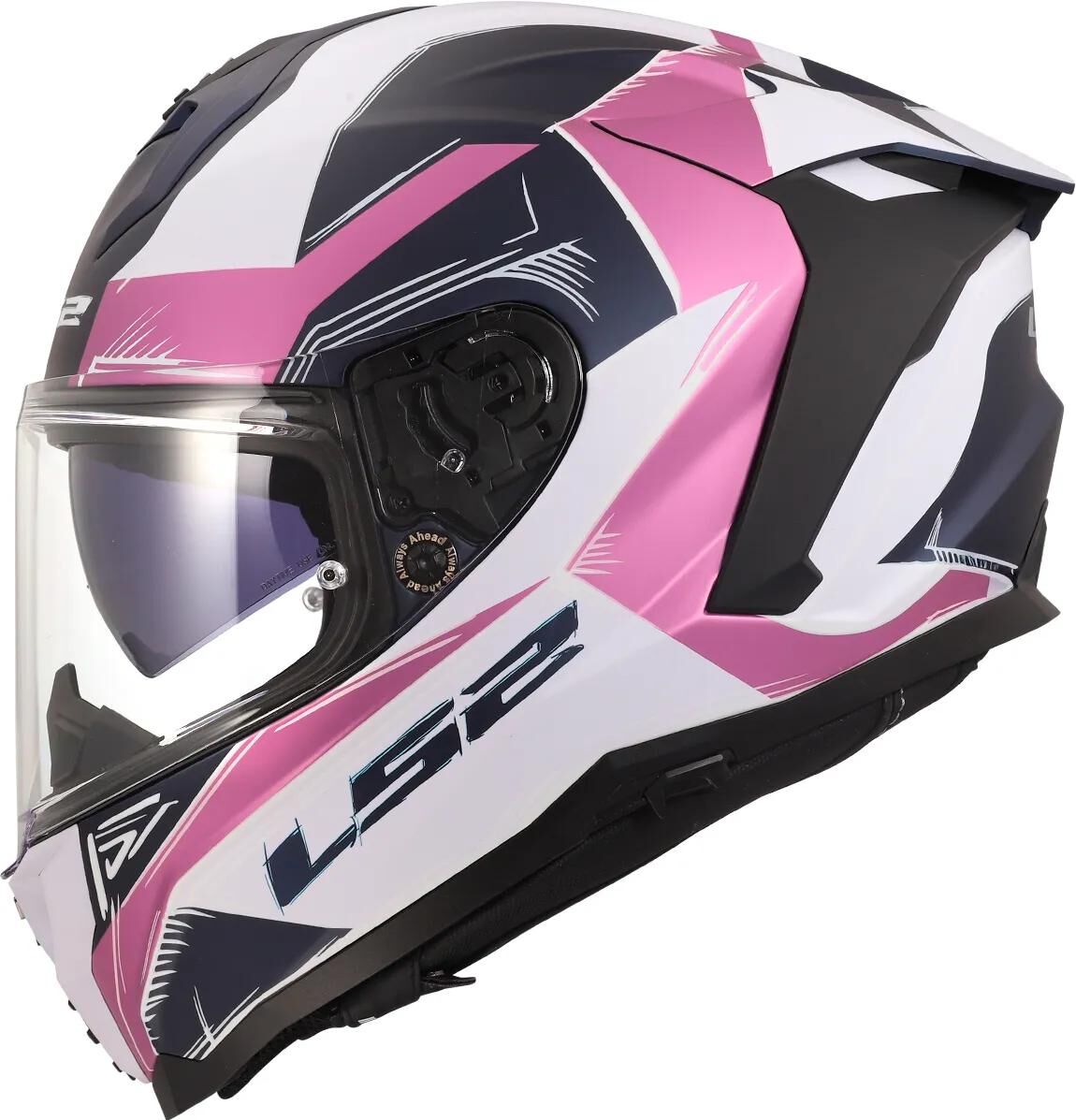 LS2 integralhelm ff817 challenger ii flaman helmet ff817 challeng ii flaman lavender gr. l