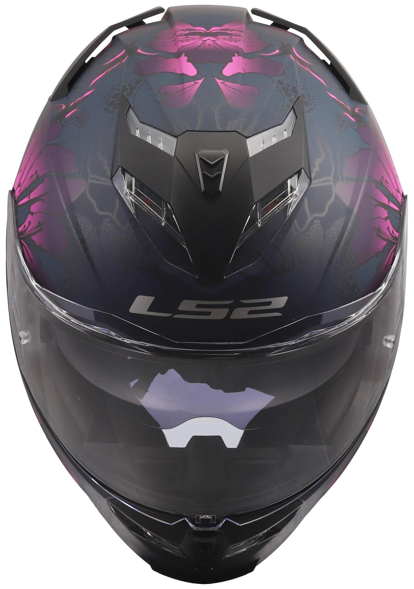 LS2 integralhelm ff818 storm iii burst helmet ff818 storm ii brushes matt black pink l