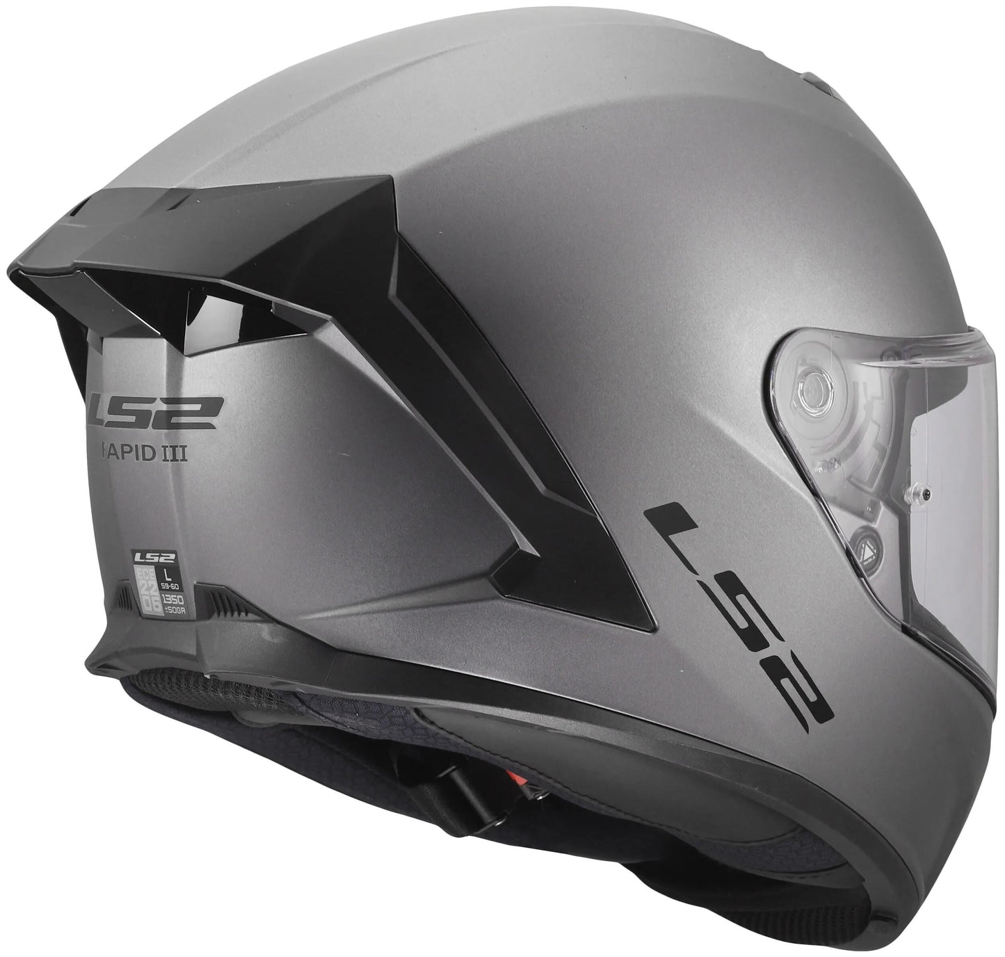 LS2 integralhelm ff820 rapid iii solid helmets ff820 rapid i solid matt titanium m