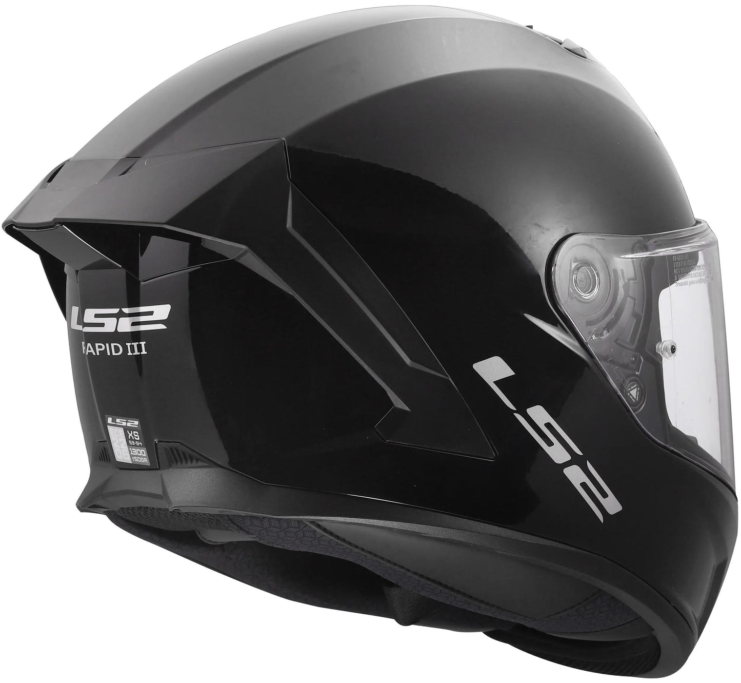 LS2 integralhelm ff820 rapid iii solid helmets ff820 rapid i solid black gr. s