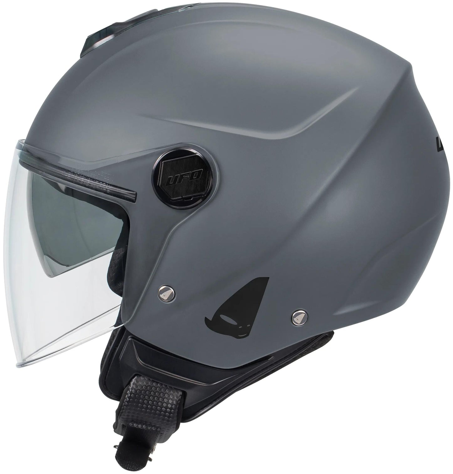 UFO PLAST jethelm nixie helmet ufo nixie jet gray gr. l