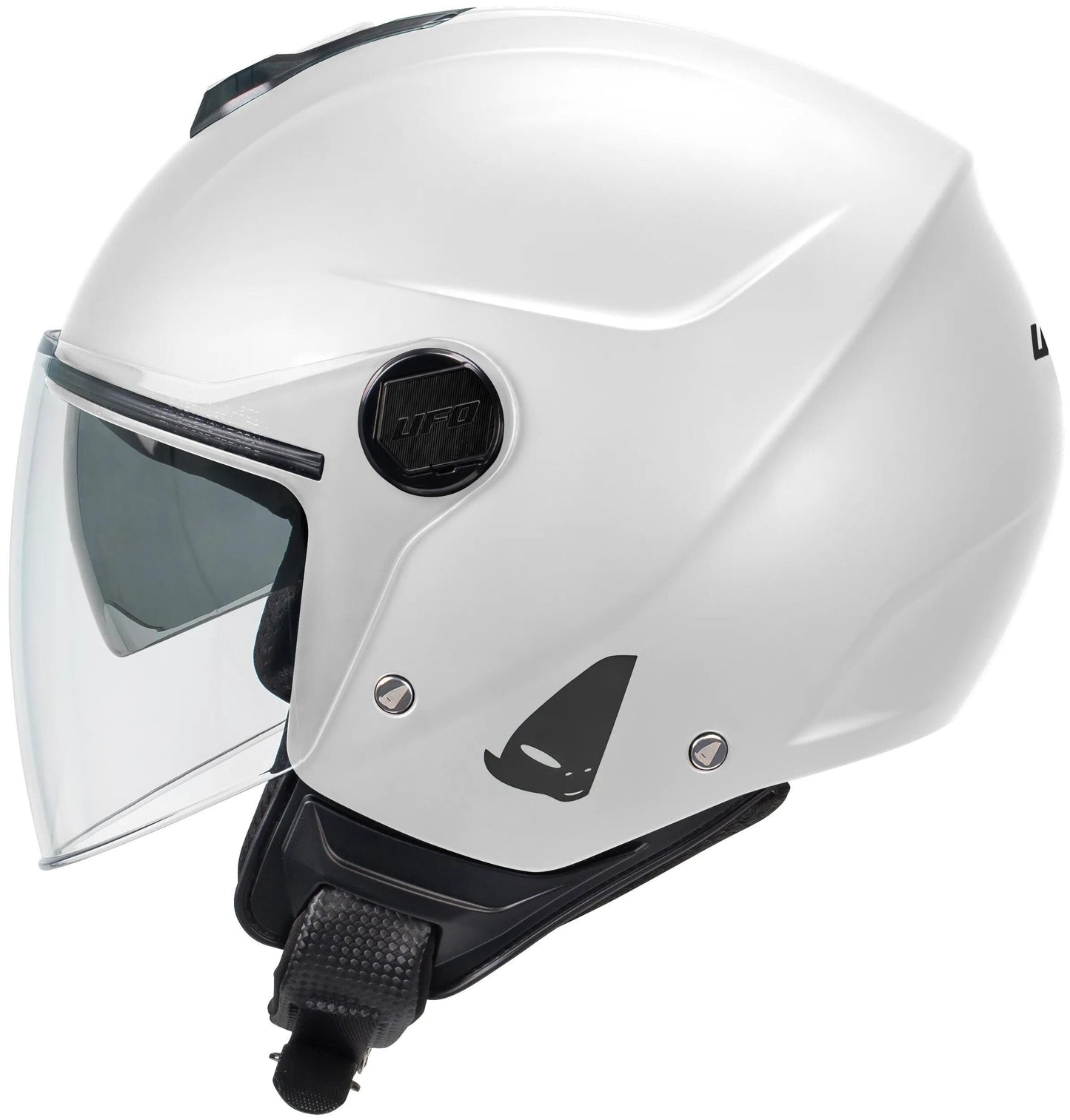 UFO PLAST jethelm nixie helmet ufo nixie jet white gr. s