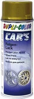 DUPLI-COLOR felgenlack rim lacquer cars gold 400 ml