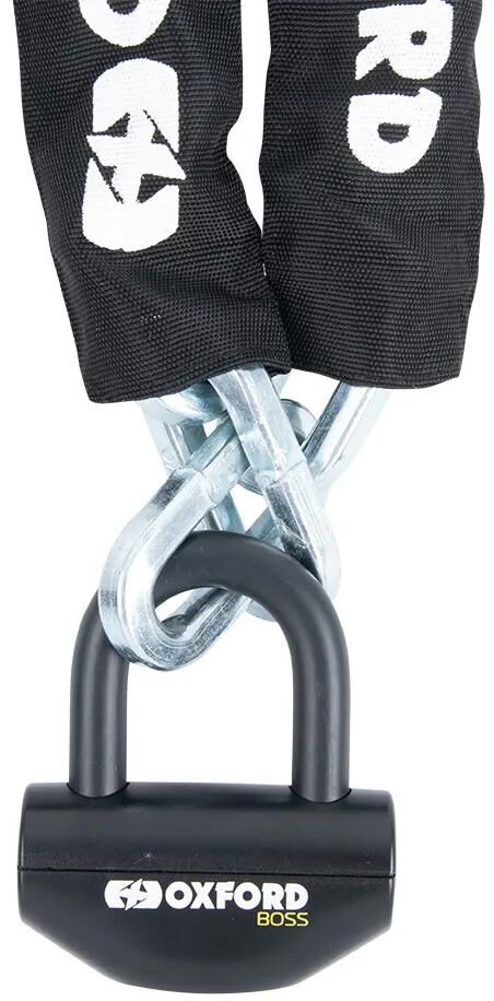 OXFORD kettenschloss boss chain locks boss 12mm x 1.5m black