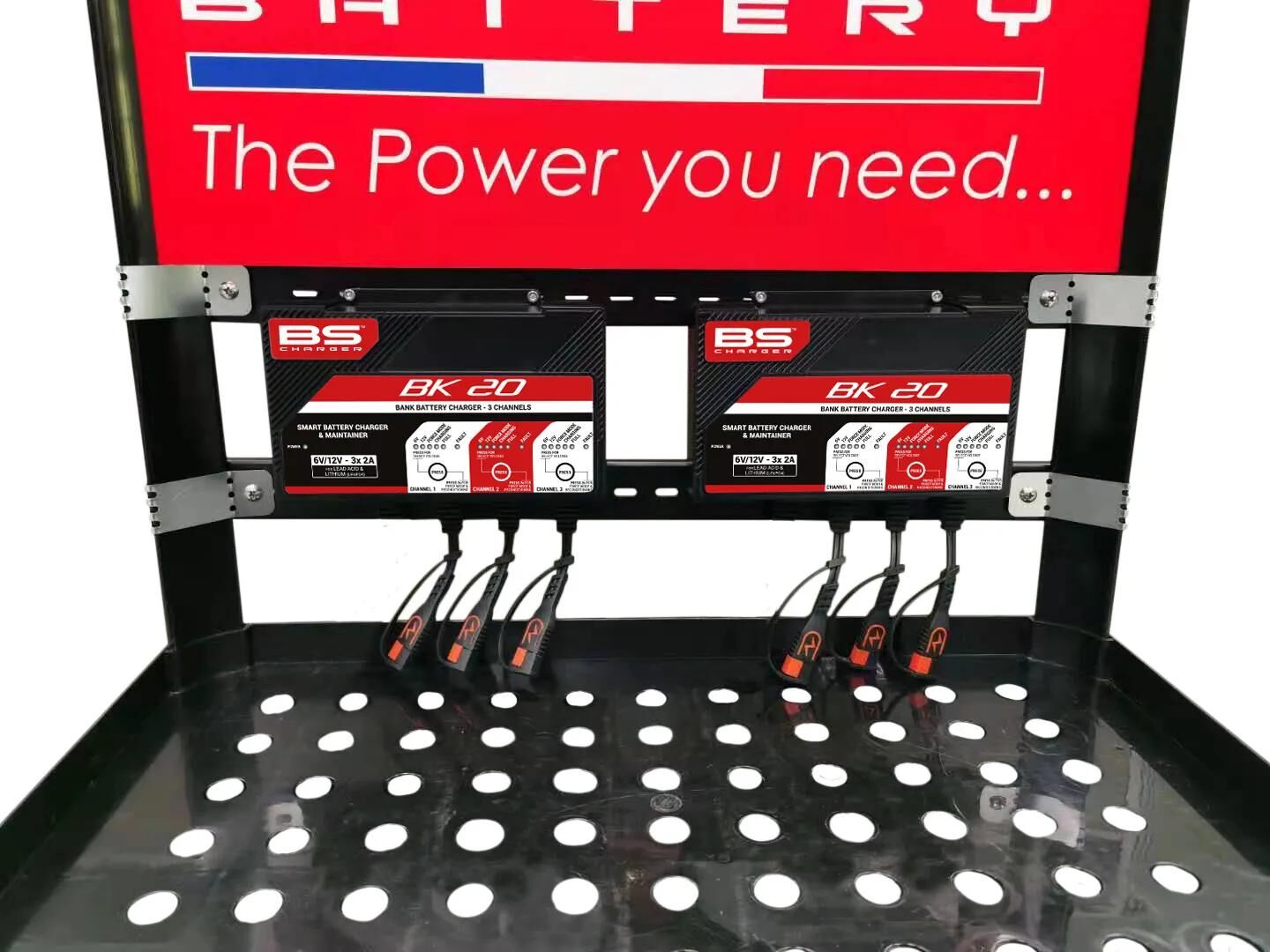 BS-BATTERY montagesatz bk20 assembly set f. bk20 shelf