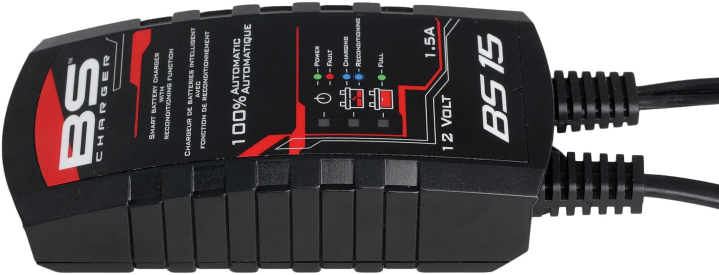 BS-BATTERY batterieladegerät bs15 charger bs15,bs-charge 1,5a