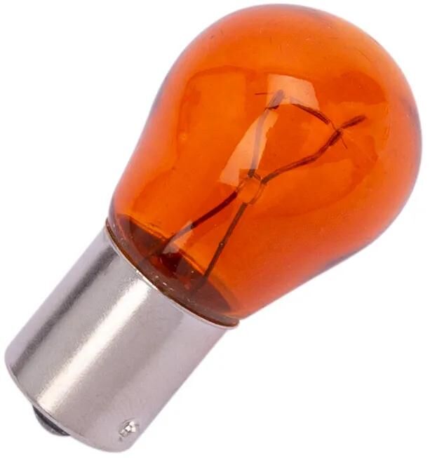SPAHN kugellampe light bulb 12v 21w ba15s yellow