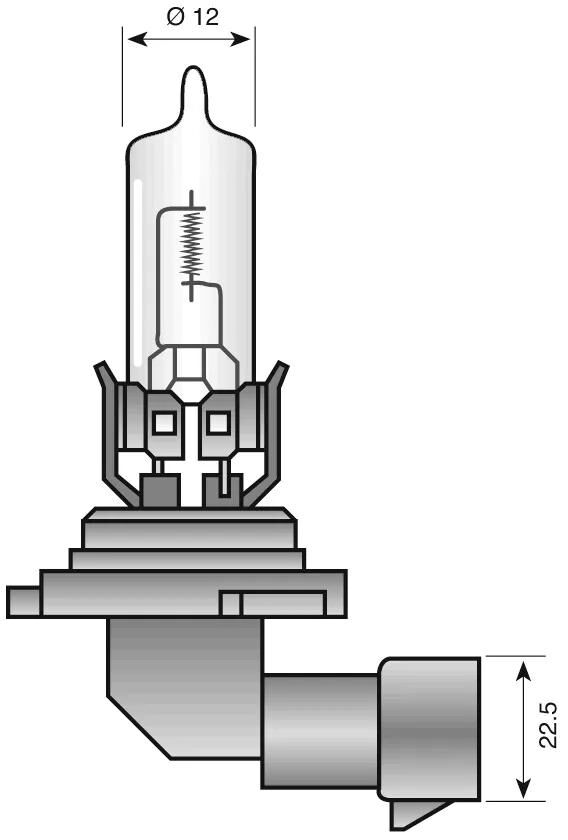 SPAHN scheinwerferlampe headlight bulb 12v 65w hb3 p20d