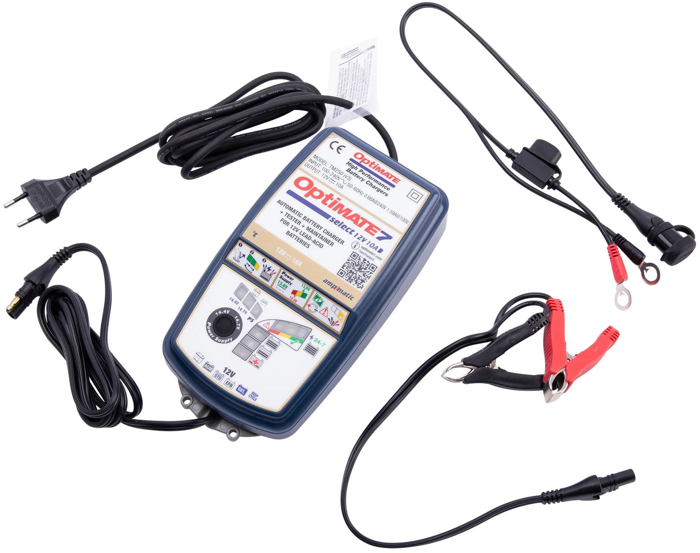 TecMATE batterieladegerät optimate 7 select optimate 7 charger select gold edition