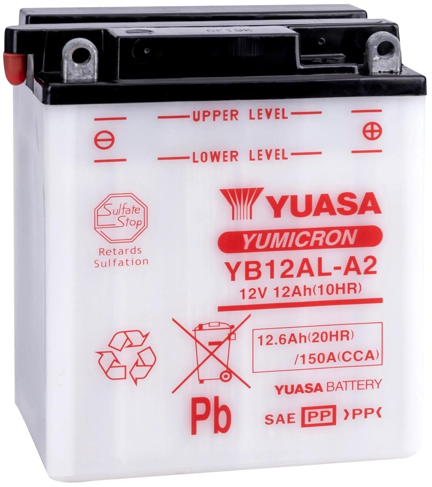 YUASA batterie yb12al-a2 battery yb12al-a2 standard without sp