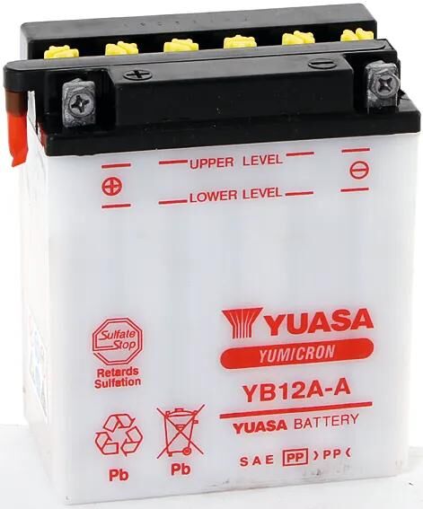 YUASA batterie yb12a-a battery yb12a-a standard without sp