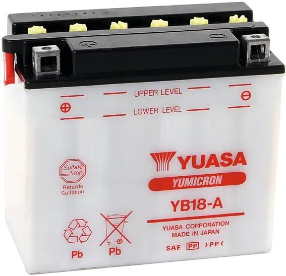 YUASA batterie yb18-a battery yb18-a standard without sp