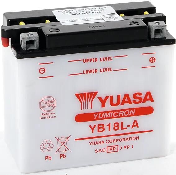 YUASA batterie yb18l-a battery yb18l-a standard without sp