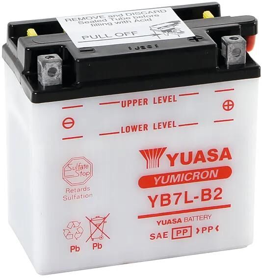 YUASA batterie yb7l-b2 battery yb7l-b2 standard without sp