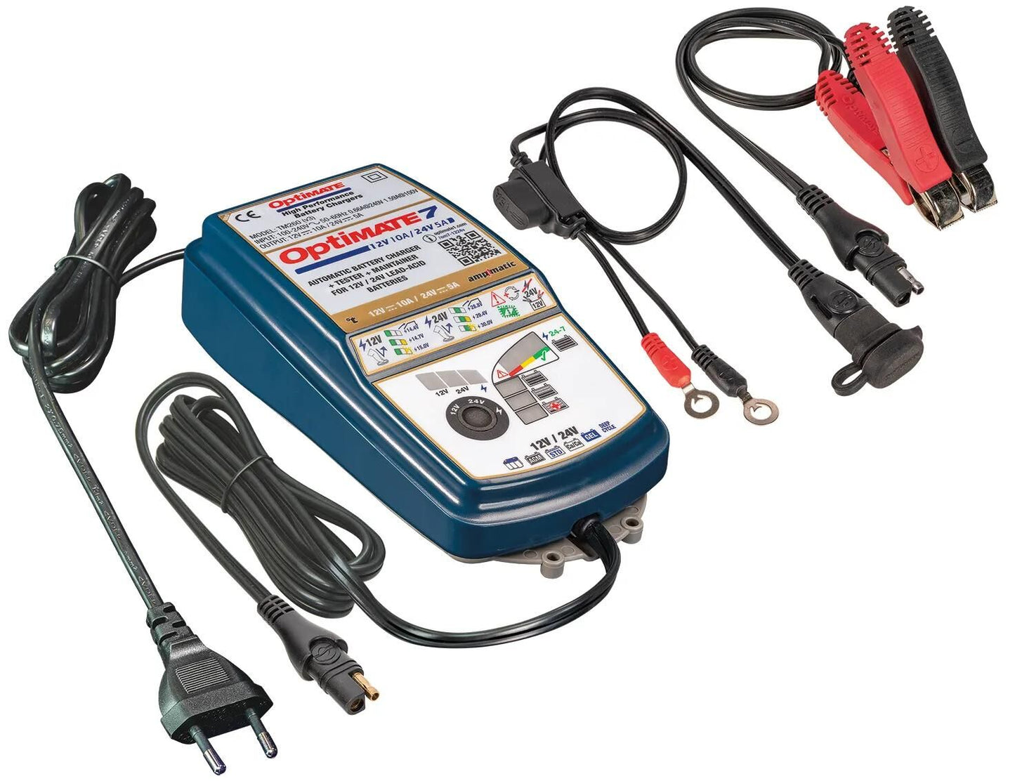 TecMATE batterieladegerät optimate 7 12v-24v optimate 7 charger 12v 24v
