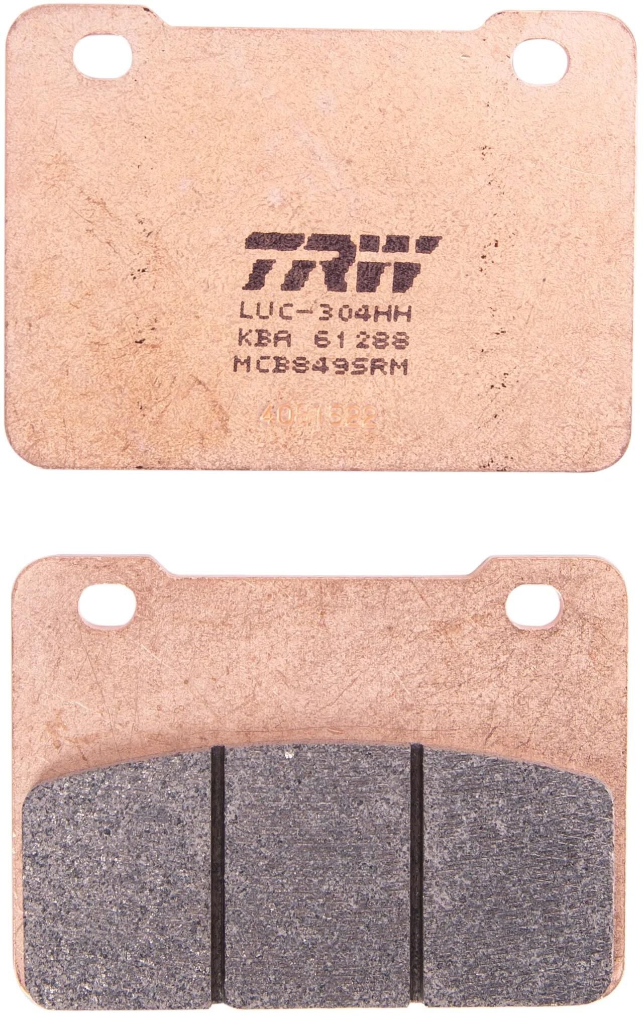 TRW bremsbelag mcb 849 brake pads sinter mcb 849 srm