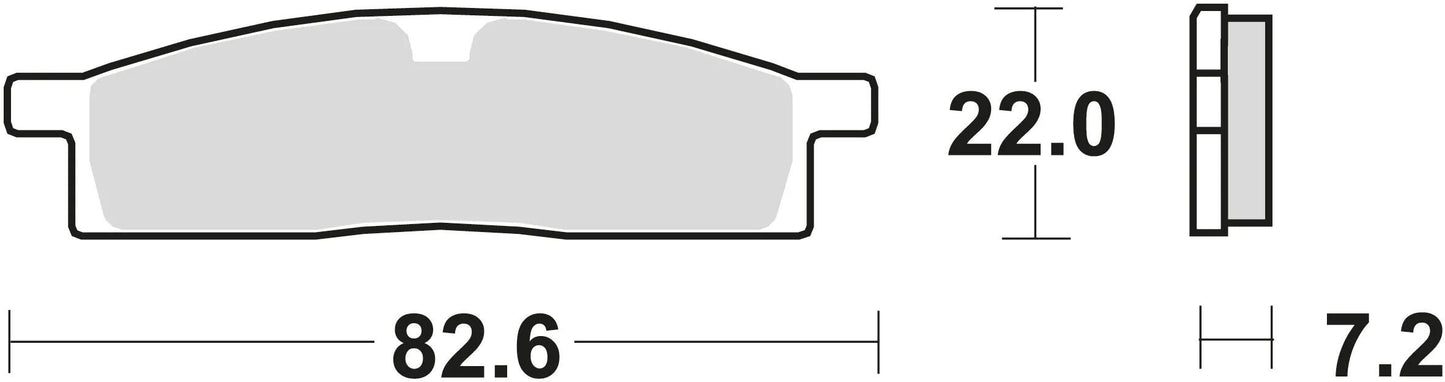 TRW bremsbelag mcb 558 brake pads sinter mcb 558 si