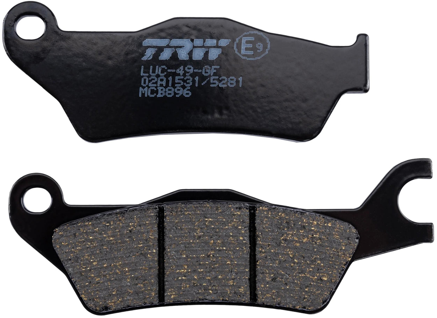 TRW bremsbelag mcb 896 brake pads organ. mcb 896