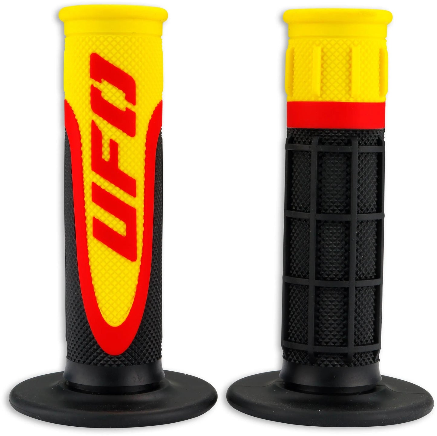 UFO PLAST griffgummi axiom rubber grip pair ufo black red yellow