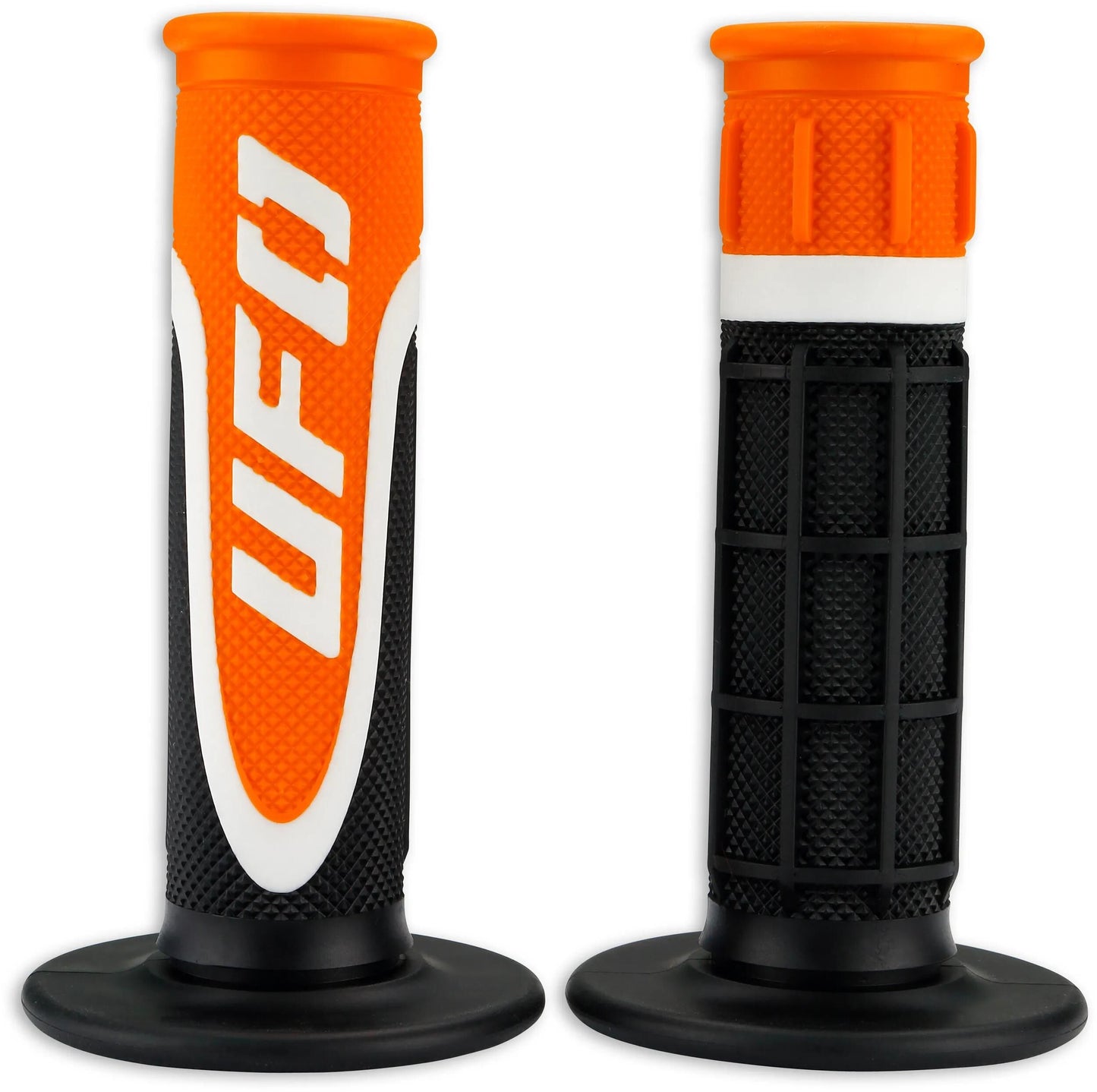 UFO PLAST griffgummi axiom rubber grip pair ufo black white orange