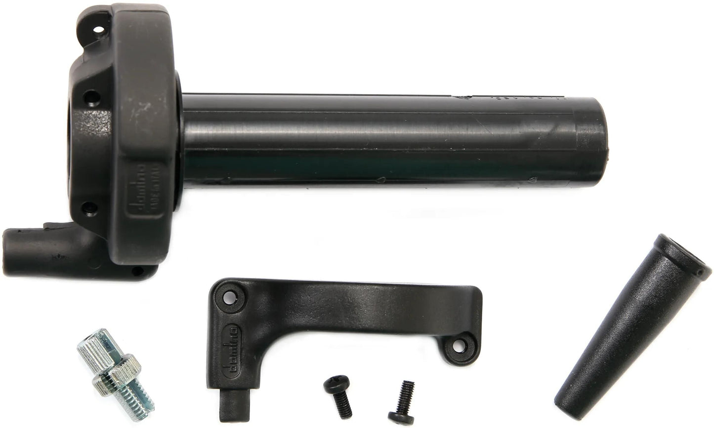 Domino gasgriffarmatur throttle grips alu sw 1-pulley
