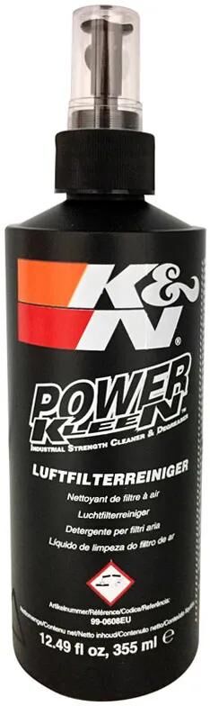 K N luchtfilter reiniger power kleen air filter cleaner 99-0608eu 355ml
