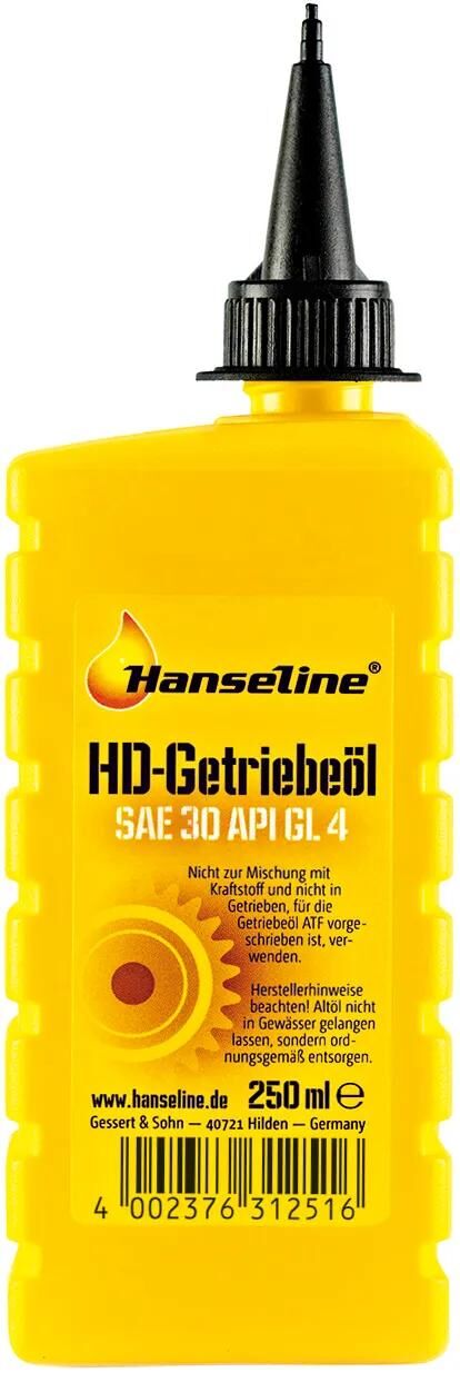 Hanseline getriebeöl sae 30 hd-gear oil sae 30 250 ml