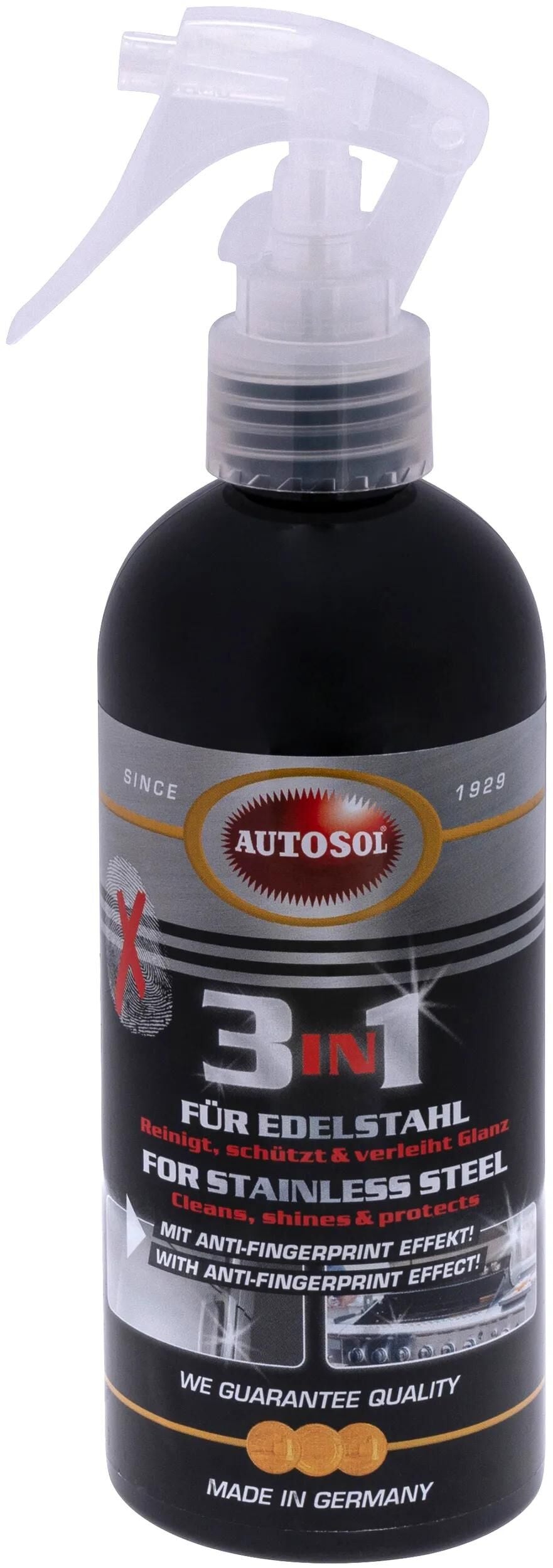 AUTOSOL edelstahlreiniger 3in1 stainless steel cleaner 3 250 ml