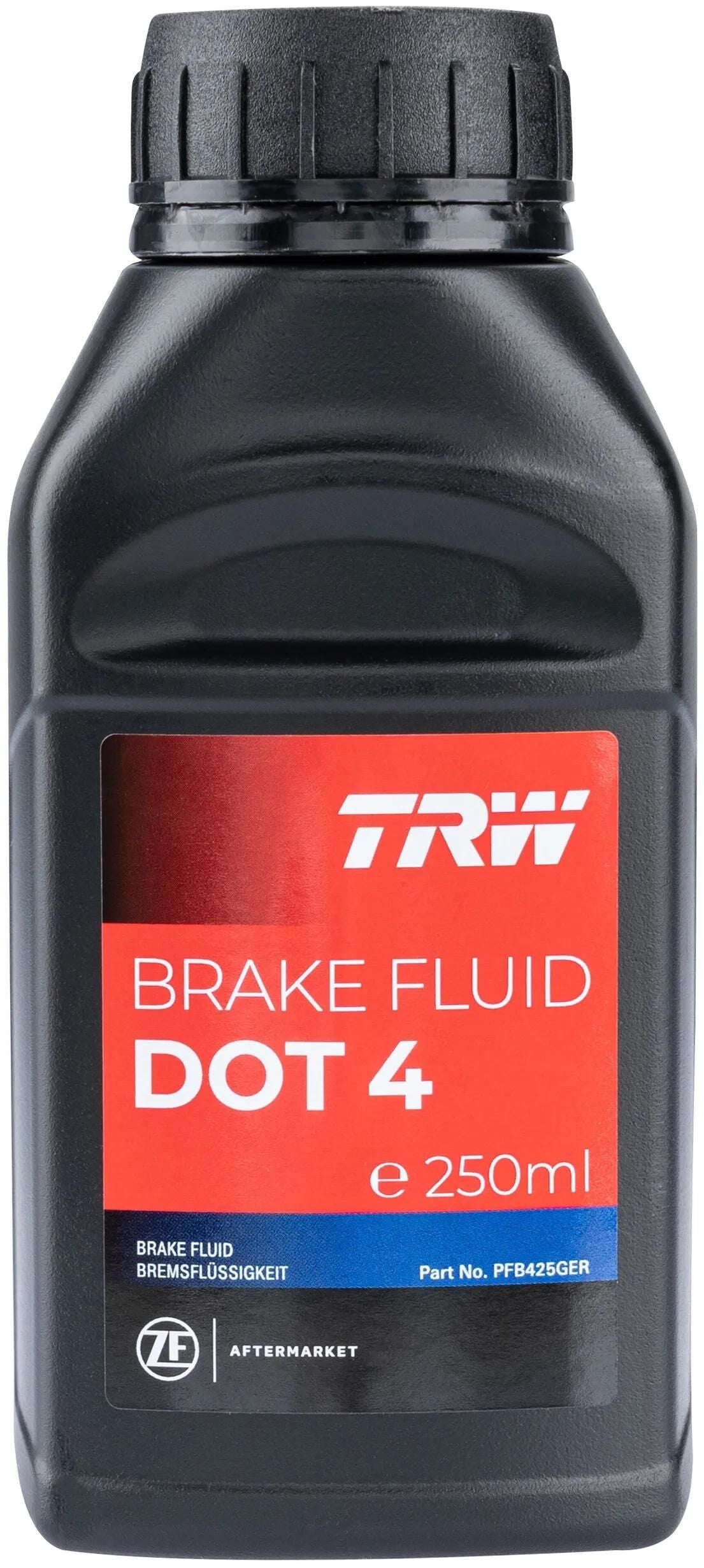 TRW bremsflüssigkeit dot 4 brake fluid. dot4 250 ml