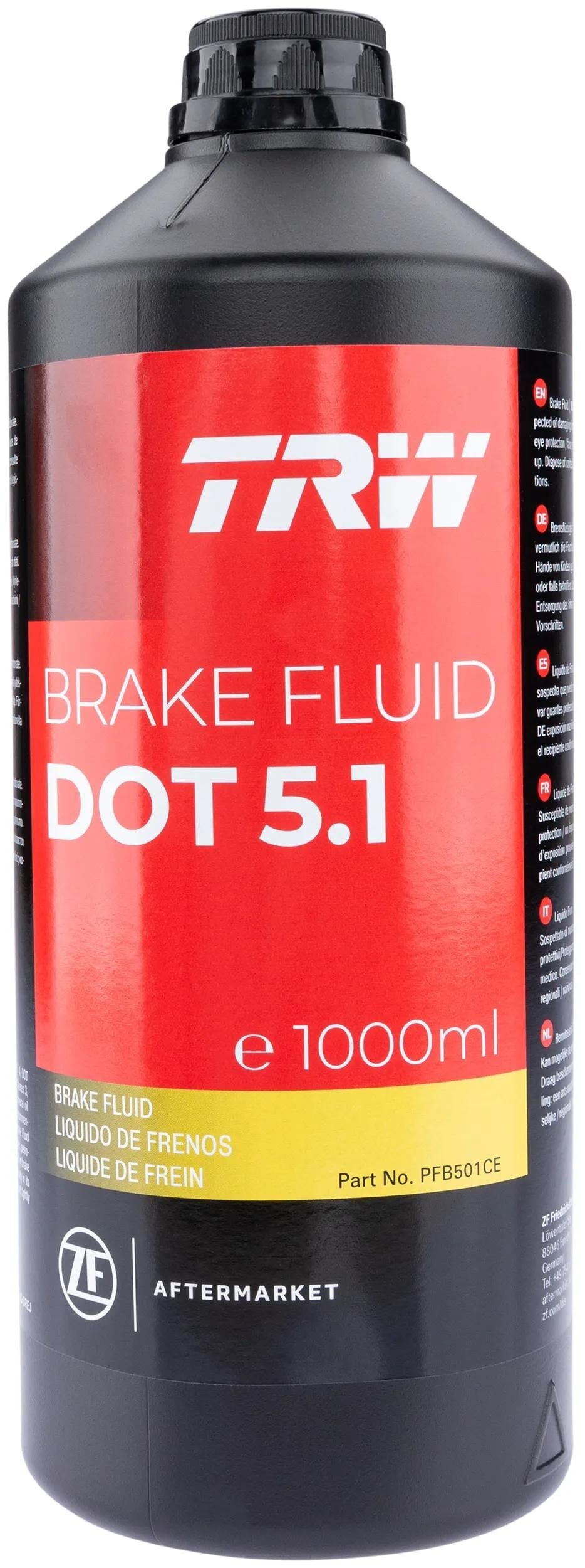 TRW bremsflüssigkeit dot 5.1 brake fluid. dot5.1 1 liter