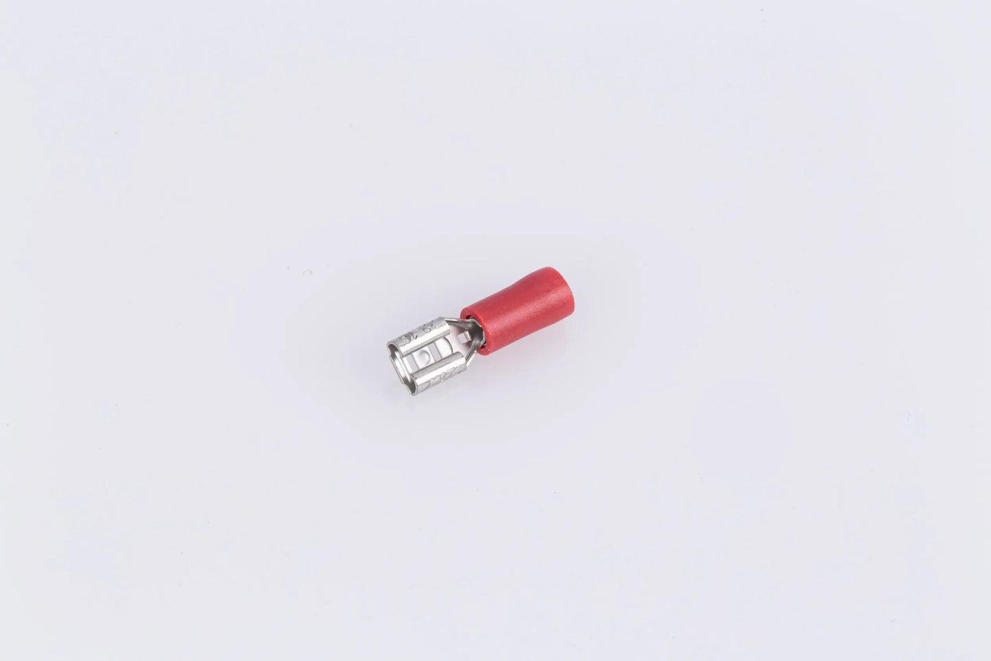 SPAHN flachsteckhülse flat plug-in sleeve insulated red 100pcs.