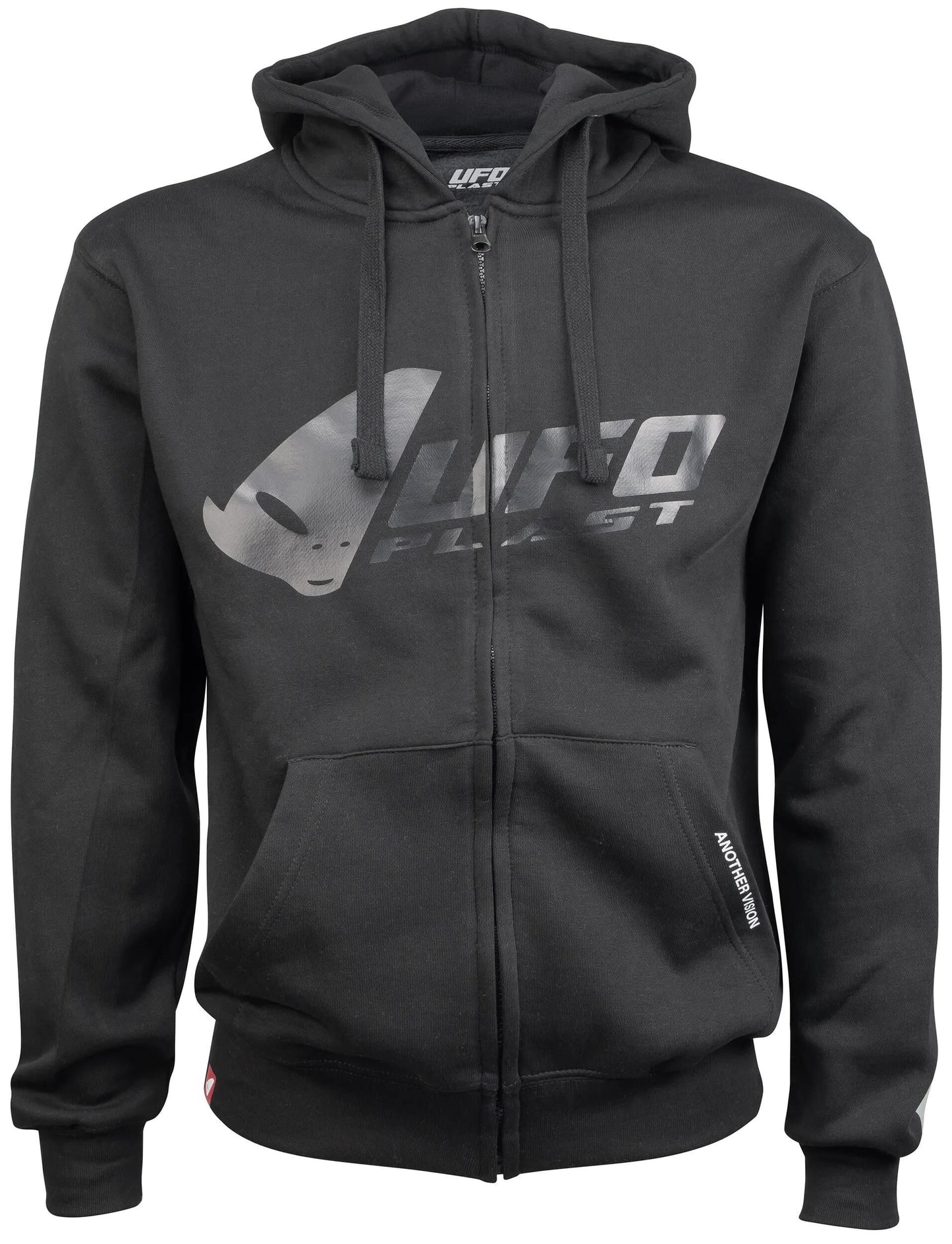 UFO PLAST jacke hoodie sweatshirt ufo black gr. l
