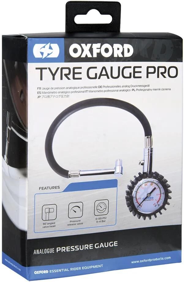 OXFORD reifenfüllmessgerät pro tire gauge ox750