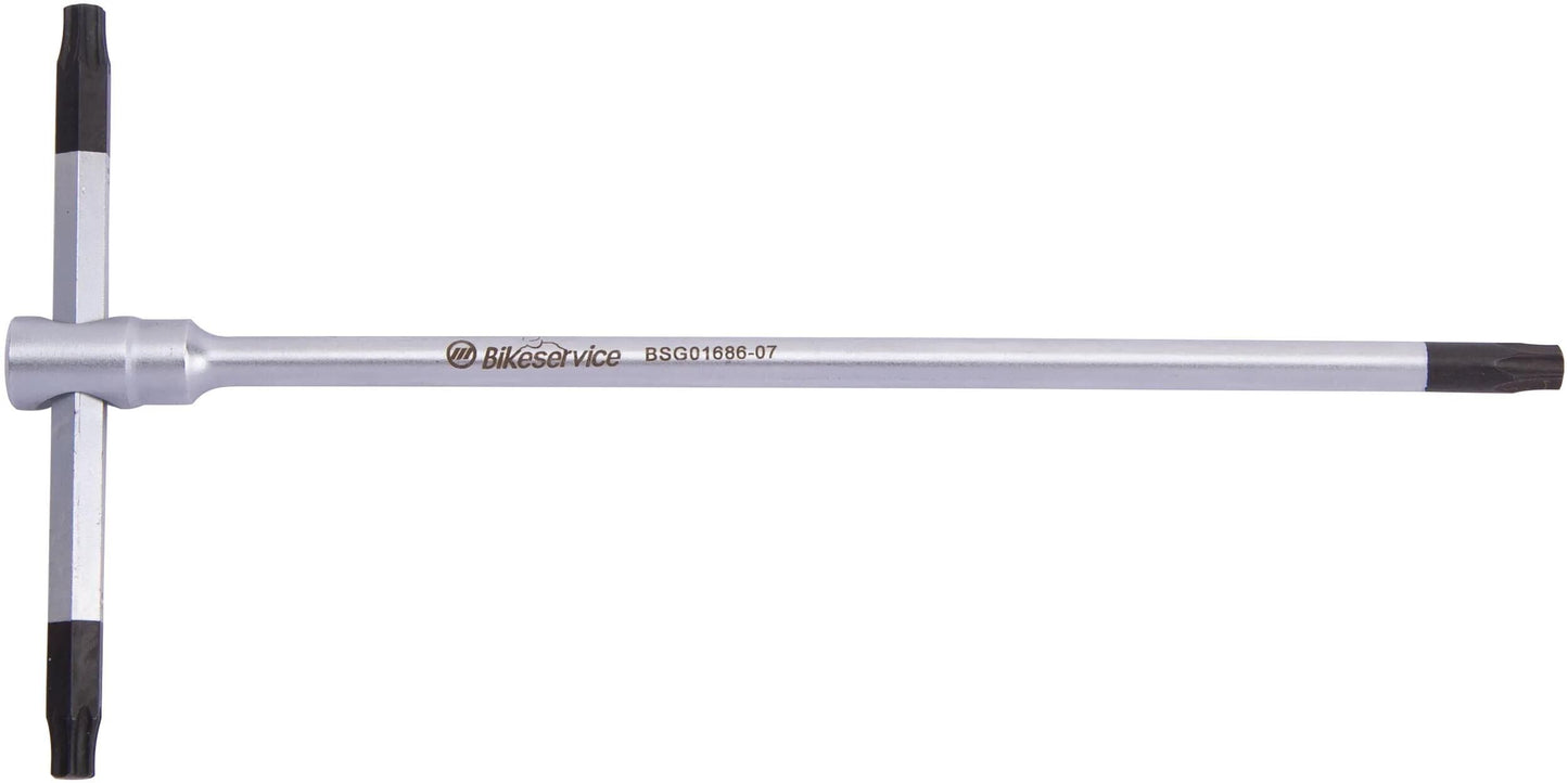 Bikeservice schraubendreher turn handle bst torx t30 x 180mm