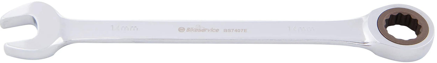 Bikeservice ratschenschlüssel ringrtschmaulschl bst 14mm straight long