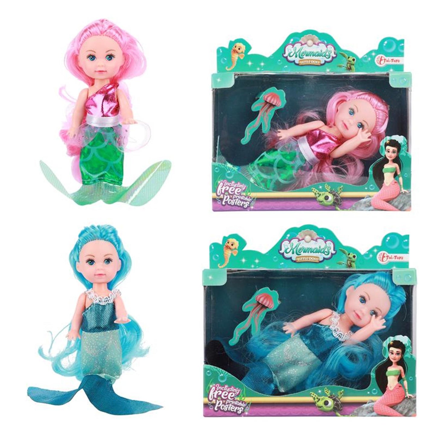 Toi-Toys Toi toys zeemeerminpop dream hair