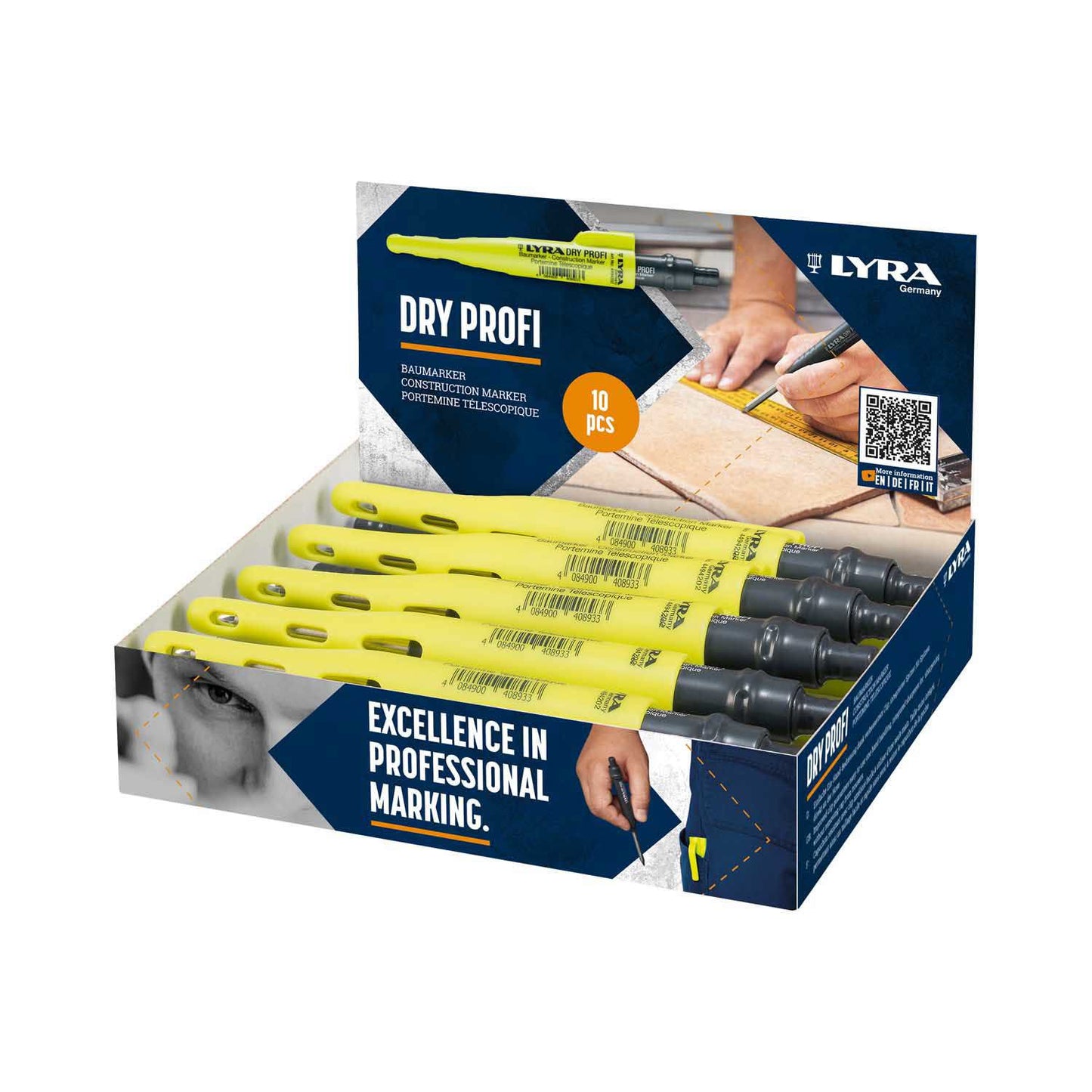 Lyra Producten dry profi markeerpotlood navulbaar 1