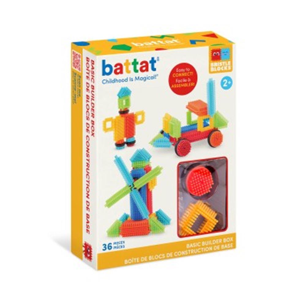 Bristle Blocks 36 ass (in doos). 2+