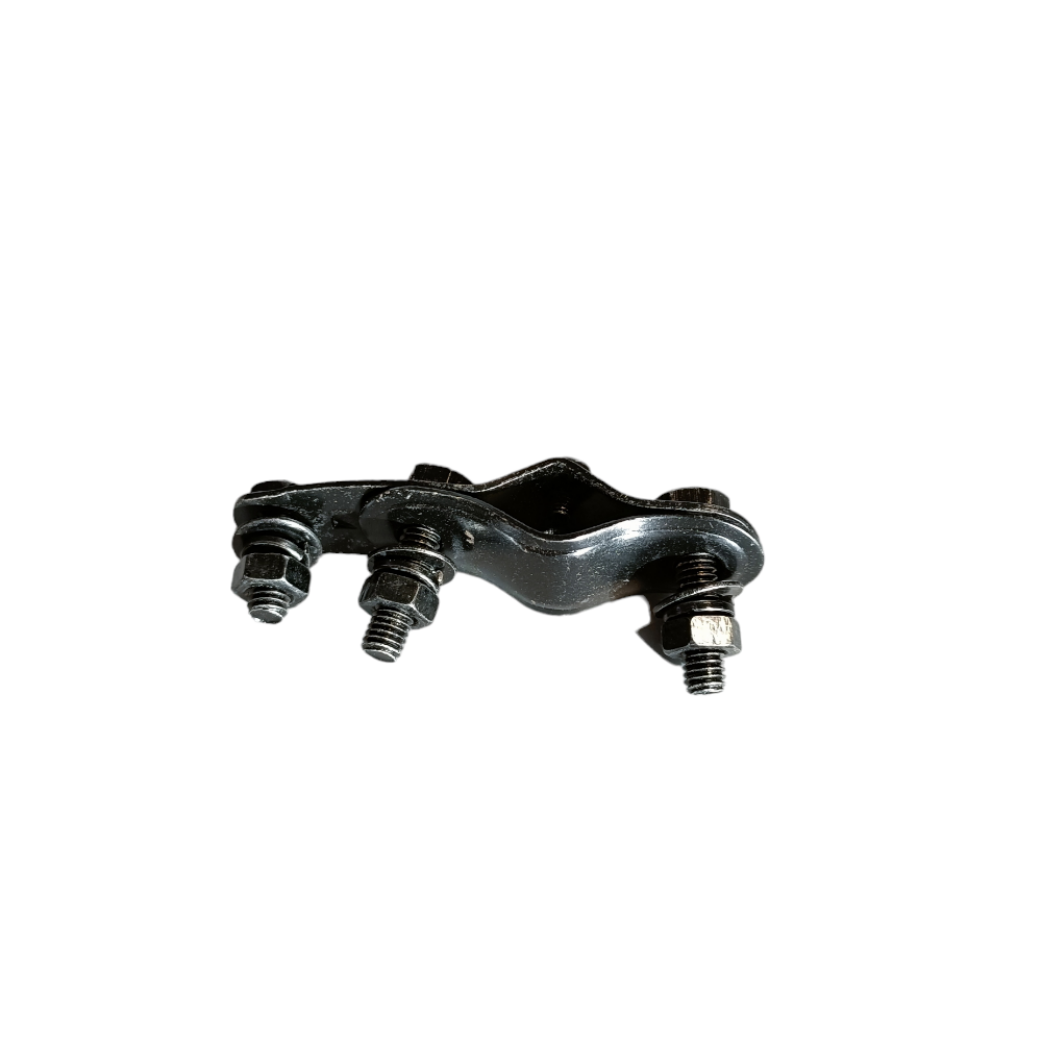 Bofix Dynamohaak zwart incl bouten en moeren