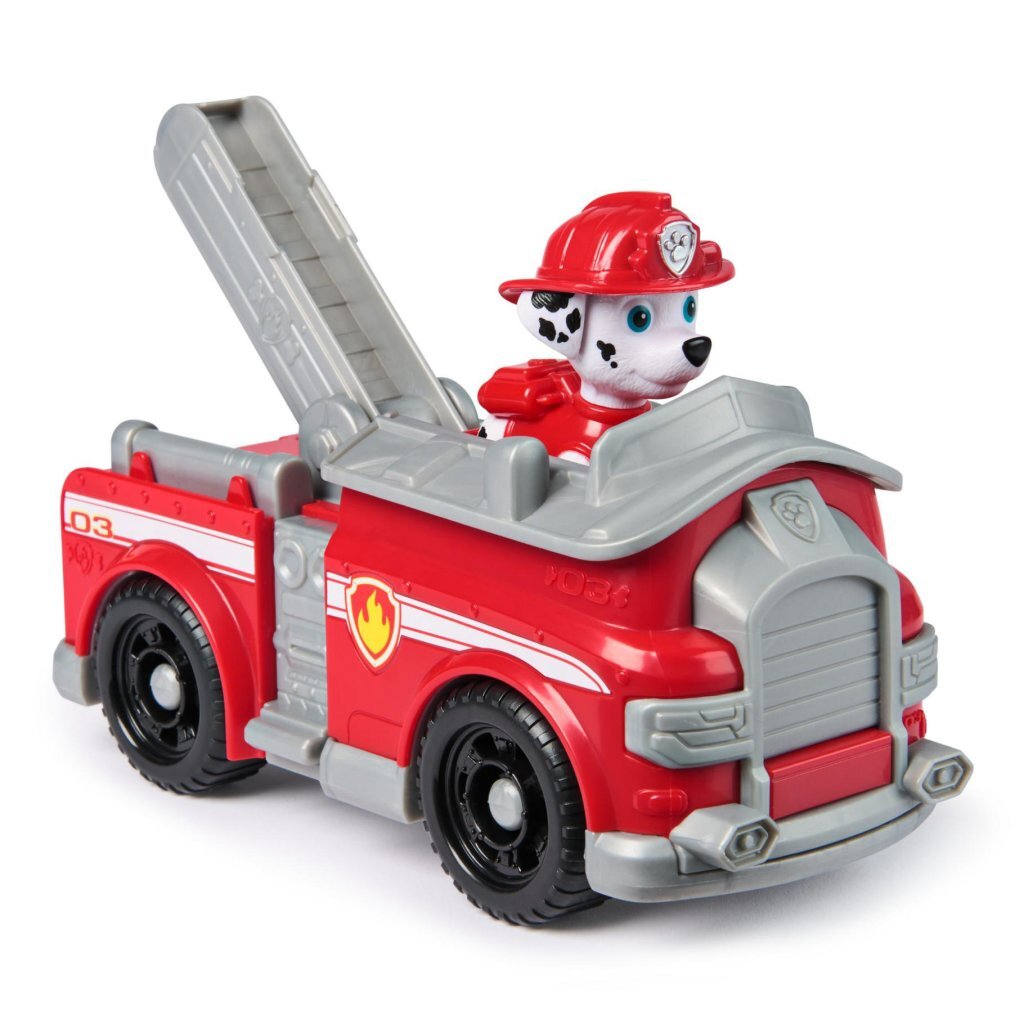 Paw Patrol marshall met brandweerauto