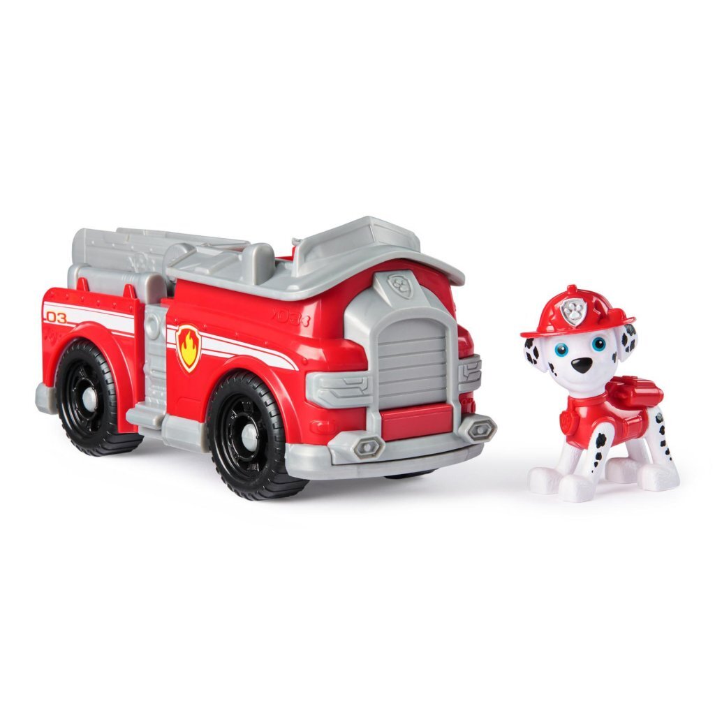 Paw Patrol marshall met brandweerauto