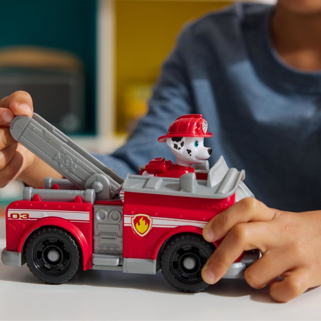 Paw Patrol marshall met brandweerauto