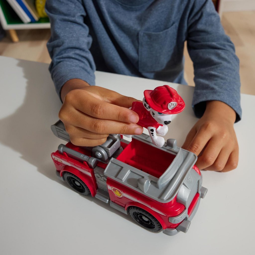 Paw Patrol marshall met brandweerauto