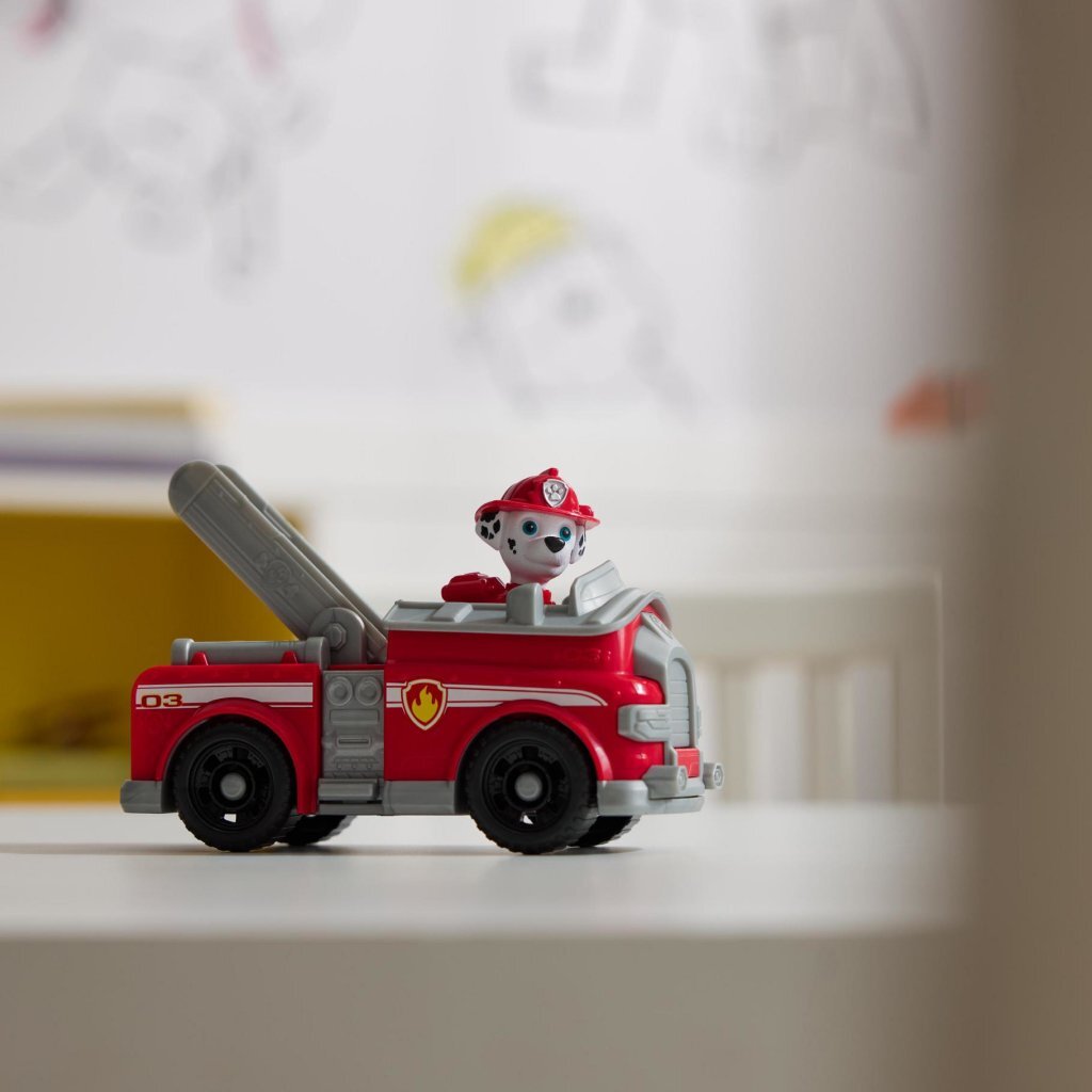 Paw Patrol marshall met brandweerauto