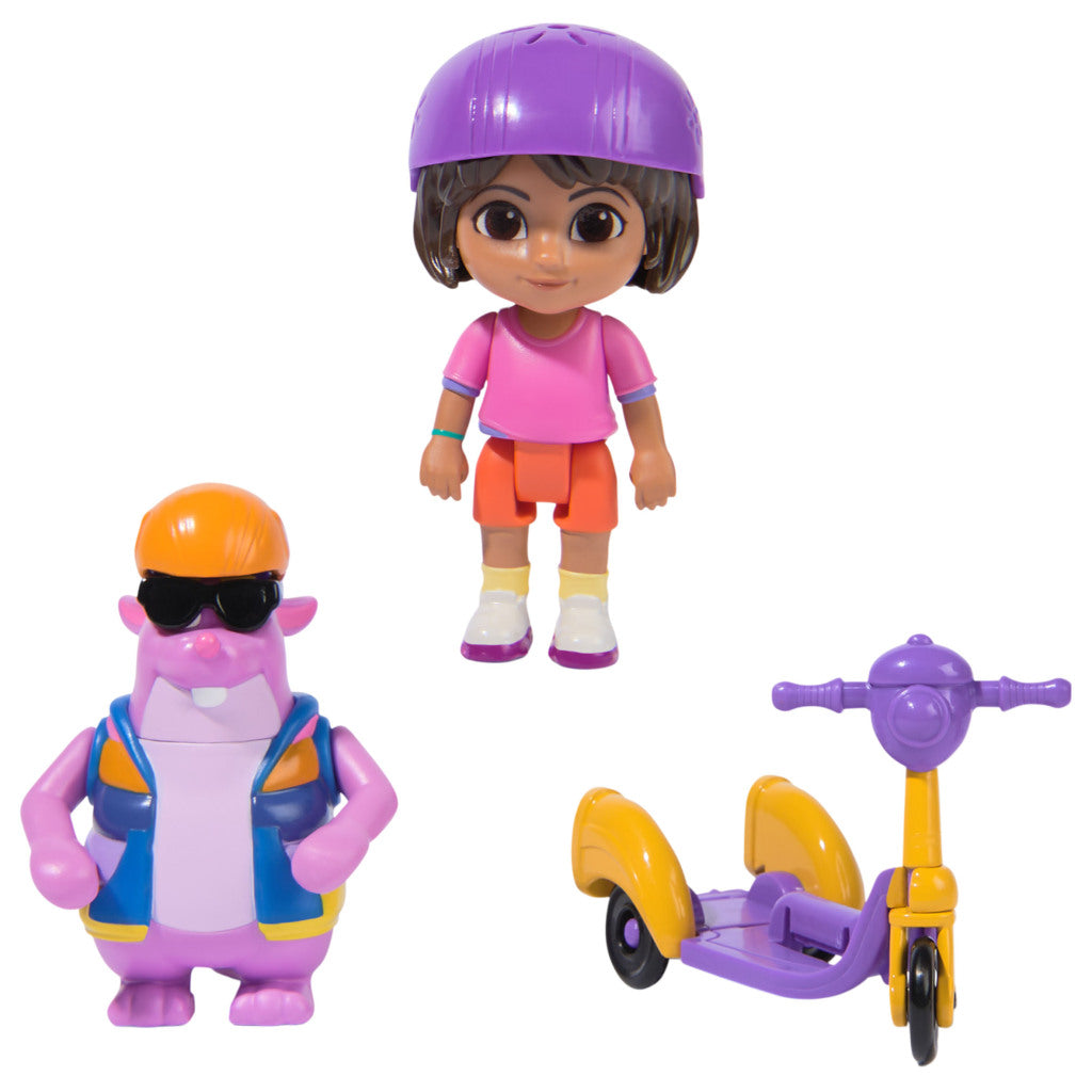 Overige Merken Dora speelfigurenset dora en tico