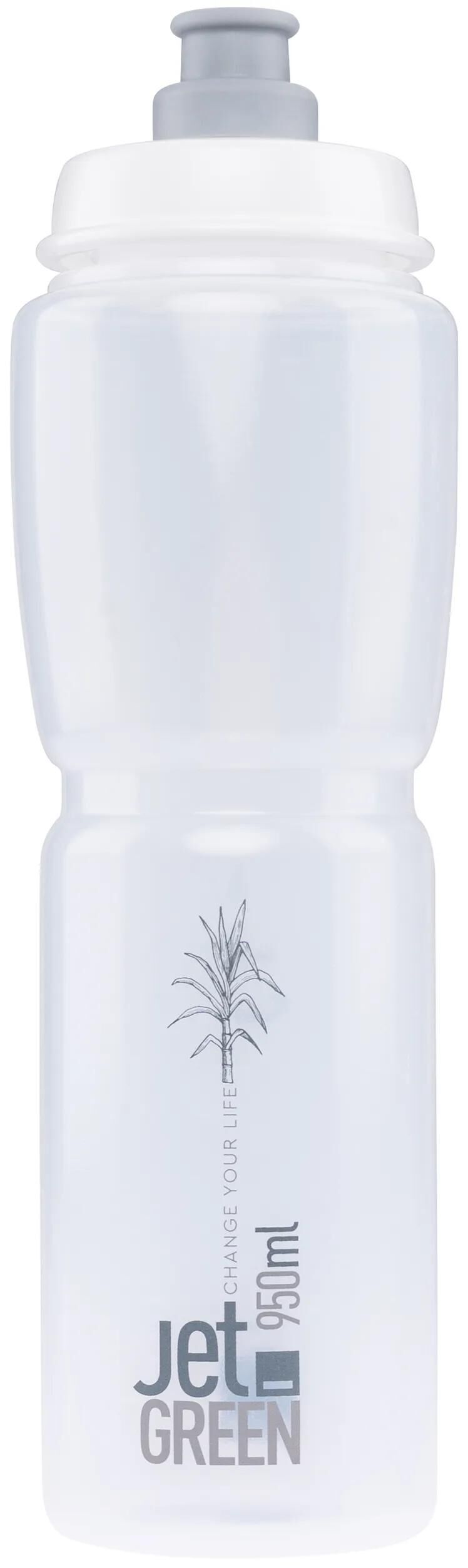 ELITE trinkflasche jet green + jet green plus bottle jet green + plus 950ml clear green