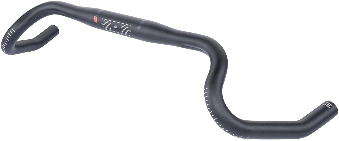 Ergotec stuur gravel 440 580mm 31,8 21� alu zwart