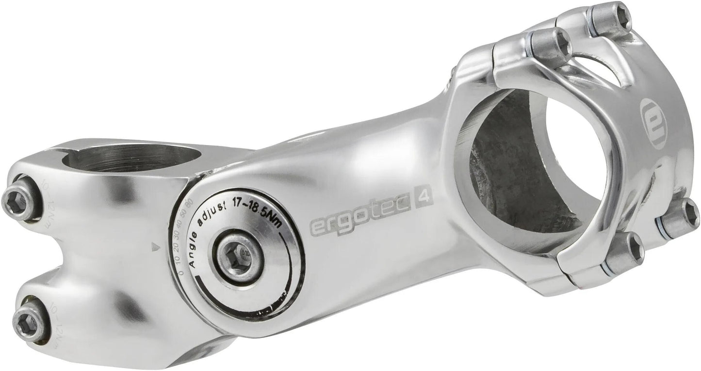 Ergotec vorbau octopus 2 stem octopus 2 alu silver